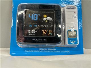 AcuRite - Digital Weather Forecaster Indoor/Outdoor Temperature and Humidity